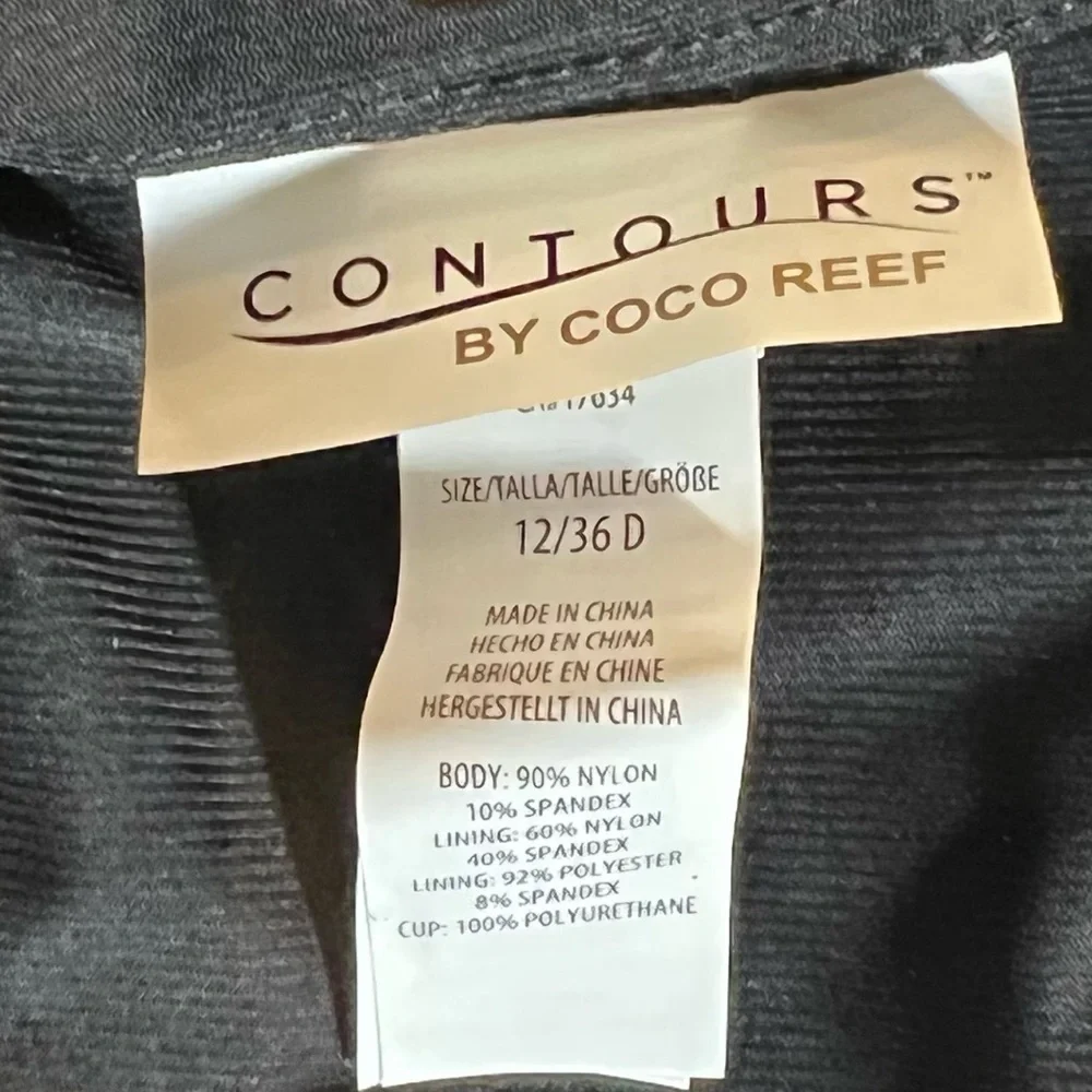 Contours Underwire Keepsake Pavillion Draped One Piece Swimsuit - Picture 12 of 13
